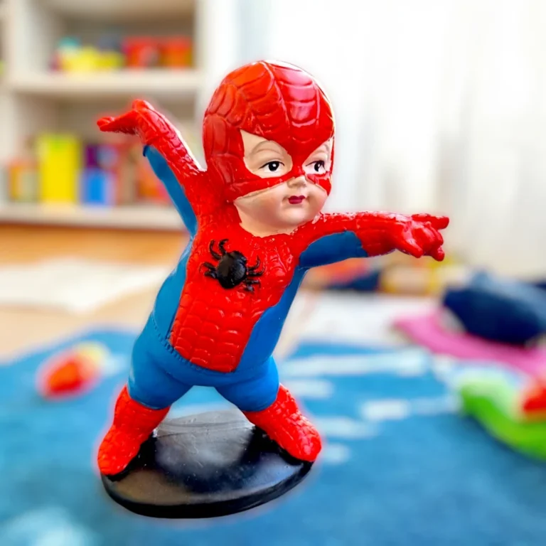 Spiderman Sculpture 5.5 Inches Tall
