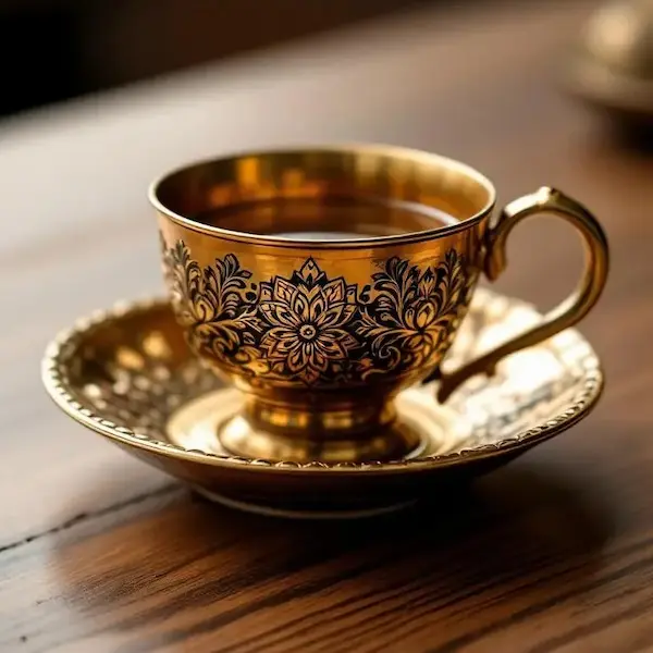 Brass Tea Set