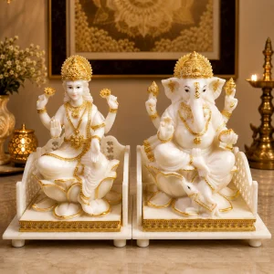 Lakshmi Ganesha Idol Set