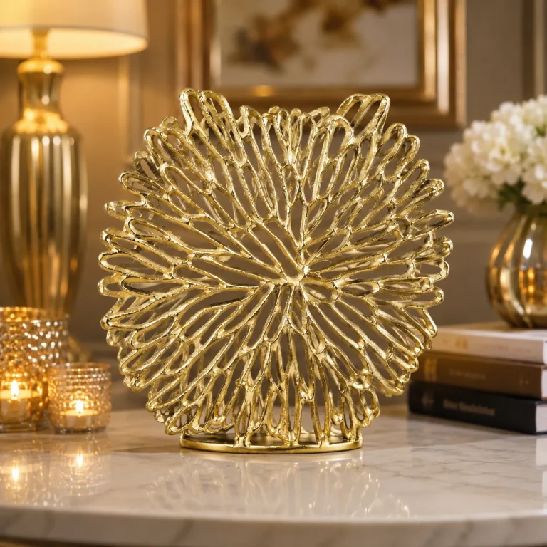 Metal Decorative Vase