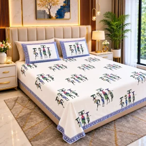Tribal Print Bedsheet King Size